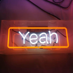 Acrylic Glass Neon Sign Light Box