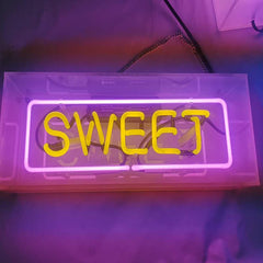 Acrylic Glass Neon Sign Light Box