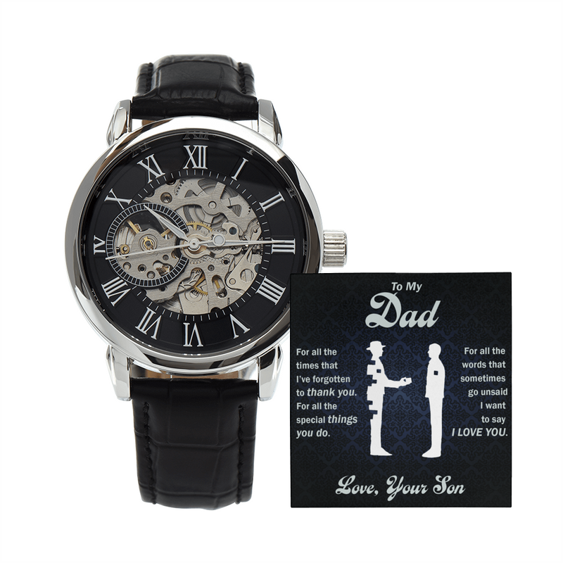 All That You Do - Openwork Watch